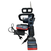 12 Inch108VfScie à chaîne électrique sans brosse Coupe-bois Batterie portable Scie à chaîne électrique Rechargeable Outils électriques d'élagage de jardin