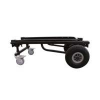 Chariot à sac à main à 4 roues, pliable, utilitaire, roulant, pour maison de déménagement d'usine, outil en métal, chariot à main