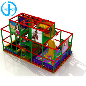 Aire de jeux intérieure commerciale à bas prix centre de jeu personnalisé château coquin pour enfants drôle - Product Image 5