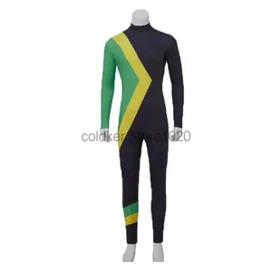 Nuevo Disfraz Deportivo de Tobogán Jamaicano, Unisex, Negro, 100% Nailon, Mono, para Adultos, Halloween, Carnaval, Fiesta - Product Image 2