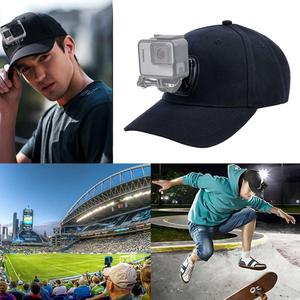 Sombrero de béisbol con hebilla de liberación rápida, gorra de béisbol negra con hebilla de montaje para <span class=keywords><strong>gopro</strong></span> 10 <span class=keywords><strong>9</strong></span> 8 7 6 + 5 4 3 - Product Image 5