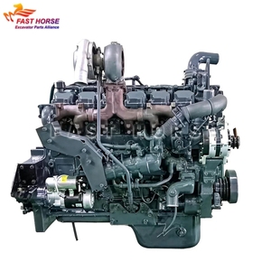Ensemble moteur diesel Komatsu 1219521H92 1253153H92 104-Y11-4160 pour SAA6D125E-5 SAA6D125E-6 SAA6D125E-7 SA6D125E-2 6D125E-2 - Product Image 2