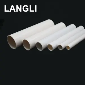 Factory Wholesale All Specification Sizes Electrical Plastic PVC Piping Pipe Cable Conduit