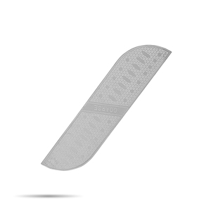 Rimuovi Calli in Acciaio Inossidabile di Alta Qualità, Doppio Lato Fine e Ruvido, Raspa per <span class=keywords><strong>Talloni</strong></span> Screpolati Argento - Product Image 1