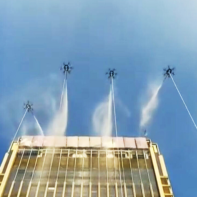 Joyance New Design Heavy Lift Drone Thermal Imagine Screen Through Fire Bomb Emergency Rescue Fire Drone