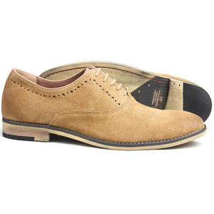 Best Quality Large Size Dress Suede Shoes <strong>Men</strong> <strong>Velvet</strong> Casual Lace up Leather <strong>Loafers</strong> - Product Image 1