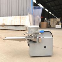 Kommerzielle Halbautomatische Teigtaschenmaschine Kleine Tisch-Gyoza-Potsticker-Maschine Dampfgekochte Teigtaschen-Herstellungsmaschine für Lebensmittelbetriebe