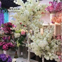 Arbre de cerisier artificiel SX-F009 pour décoration de mariage, vente en gros