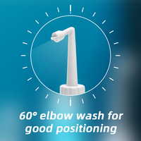 Bouteille de toilette portable rétractable écologique pour voyage personnel, avec buse de lavage intime, idéale pour bébé et salle de bain – Meilleure vente