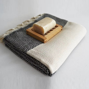 <span class=keywords><strong>Toalla</strong></span> de baño de <span class=keywords><strong>Sauna</strong></span> deportiva turca con borla suave paño de rizo adulto playa Extra grande Peshtemal mujer bufanda - Product Image 5