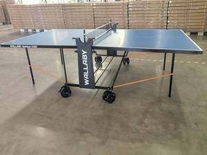 Iunnds thiết kế mới kích thước tiêu chuẩn di chuyển ping pong bảng, nhà máy ngoài trời trực tiếp bóng bàn bảng với bánh xe - Product Image 3