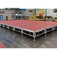 Plate-forme de scène DJ portable 4x4ft pas cher