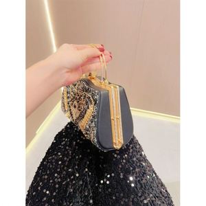 女士晚宴手提包，闪光手提包，适合派对、舞会、婚礼 - Product Image 1