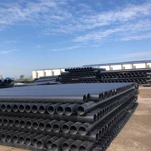 Linea blu Pe100 Pn16 SDR17 SDR21 150mm 160mm 180mm 250mm 300mm 600mm 710mm 900mm tubo Hdpe nero - Product Image 2