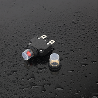 Capuchon étanche pour disjoncteur protecteur de surcharge Capuchon de micro-interrupteur avec écrou en laiton