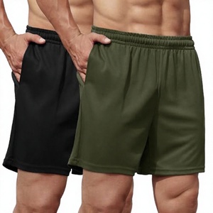 Ropa Deportiva para Hombre, Pantalones Cortos con Estampado de Leopardo, Transpirables, de Secado Rápido, con Cierre de Cordón, Logotipo Personalizado, Dobladillo Dividido, 5 Pulgadas de Entrepierna, para Gimnasio - Product Image 3