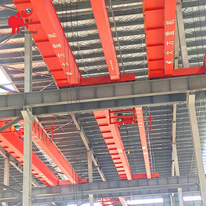 Carretilla de elevación de grúas aéreas, viga doble, <span class=keywords><strong>10</strong></span> toneladas, 20 toneladas, 30 toneladas, viga en caja, A4, 20 m/min, grúa de puente móvil a la venta - Product Image 3