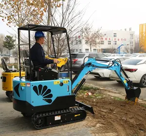 Free Shipping EPA/EURO 5 Super New Portable Backhoe China Small Garden Used Excavator Pelle Mini Bagger Crawler Digger Price