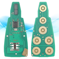 MS 6 + 1 boutons clé de voiture à distance pour chrysler 433mhz avec 46 puces usine remplacement véhicule fob fcc M3N5WY783X IYZ-C01C vierge fob