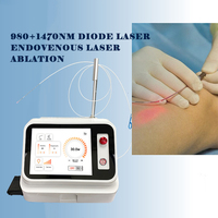 Chirurgie Phlébologique 980 1470 Ablation Laser Endoveineuse Varices EVLA EVLT Machine Laser Vasculaire