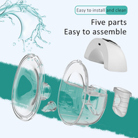 OEM ODM TPH Tire-lait électrique portable en silicone de qualité alimentaire, mains libres, avec 5 modes, 9 niveaux, silencieux et rechargeable