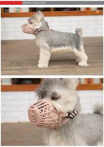 새로운 도매 7 크기 내구성 안티 짖는 늑대 인간 개를 위한 플라스틱 애완 동물 총구 - Product Image 6