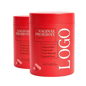 Probióticos Vaginales para Mujeres OEM, Cápsulas de Prebióticos con Ginseng para Equilibrar el PH, Promueven una Flora Vaginal Saludable, Controlan el Olor Vaginal y Refuerzan el Sistema Inmunitario - Product Image 1
