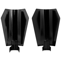 Protector de Manos para Motocicleta Negro para Modelos Harley Sportster XL 883 1200 Dyna FXDB FXDL FXRS Touring
