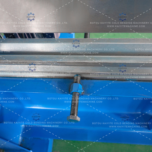Machine de pliage hydraulique de haute qualité <span class=keywords><strong>pour</strong></span> tôles d'acier, tôles de fer et panneaux de toiture avec système de contrôle - Product Image 6