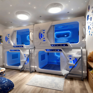 Современная популярная стильная космическая каюта, спальные капсулы, капсула, двухъярусная кровать для отеля, спальная Капсульная кровать - Product Image 1