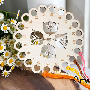 Soporte de hilo de madera Pafu, soporte de hilo de bordado, bobinas de hilo con organizador, soporte de hilo de almacenamiento - Product Image 4