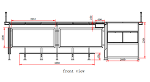 Trạm Dừng Xe Buýt Kiosk Kim Loại Ngoài Trời Có Hộp Đèn CuộN - Product Image 6