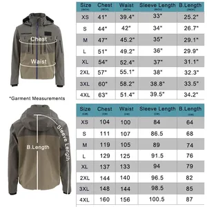 เสื้อแจ็คเก็ตตกปลาแบบกันน้ำ 4 ชั้น ระบายอากาศได้ดี <span class=keywords><strong>ท</strong></span>นทาน เห<span class=keywords><strong>ม</strong></span>าะสำหรับพายเรือคายัค เดินป่า และล่าสัตว์ - Product Image 3