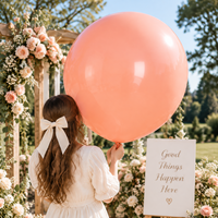 Ballons géants en latex de 36 pouces, couleur rétro, ballons de qualité supérieure, épais et durables, pour la décoration de fête, usine OEM ODM