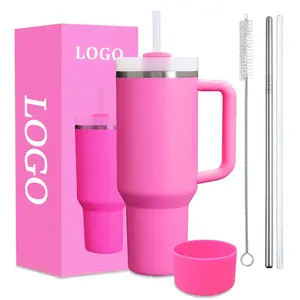 Vaso de vacío de doble pared con aislamiento para gimnasio, vaso de acero inoxidable de 40oz disponible para personalizar, 20 unidades