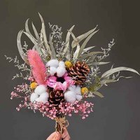 Bouquet de roses éternelles en gros – Coffret cadeau de fleurs séchées pour la Saint-Valentin et la Fête des Mères