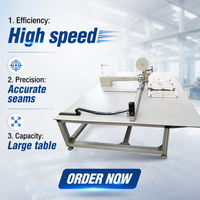 Máquina de Coser Plana Computarizada Programable de Gran Formato para Patrones de Alfombras y Sofás RN80X250