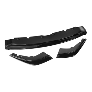Alerón Delantero Estilo V de 3 Piezas en Negro Brillante ABS para <span class=keywords><strong>BMW</strong></span> Serie 1 F40, Divisores de Labios para Parachoques Delantero - Product Image 4