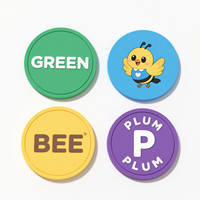 Fabricant de sous-verres en silicone personnalisés, tapis de bar en caoutchouc avec logo 3D, tapis de table antidérapants résistants à la chaleur, vente en gros