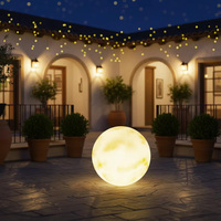 Lampe solaire sphérique LED pour extérieur, étanche IP65, pour jardin, patio, pelouse, allée, décoration paysagère