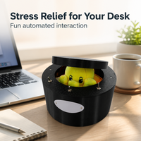 Nouveauté 2026 : Jouet anti-stress créatif en peluche pieuvre automatique pour bureau, idéal pour amis, collègues et anniversaires