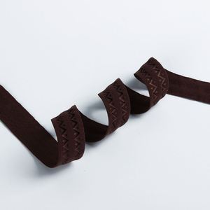 Manufacturers Direct Sale Textile Accessories Oeko-Tex STD 100 Dyed <b>Elastic</b> Webbing Logo <b>Elastic</b> Fold Over <b>Elastic</b> - Product Image 6