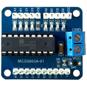 Módulo Controlador Darlington ULN2803A, 8 Canales, Controlador de Motor Paso a Paso, Salida de 50V 500mA, Placa MCD2803A-01 para Arduino PLC - Product Image 5