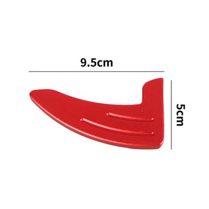 แป้นเปลี่ยนเกียร์ Dodge Challenger อลูมิเนียมอัลลอยด์ ขนาด 9.5 ซม. x 5 ซม. สำหรับตกแต่งภายในรถยนต์ - Product Image 1