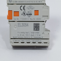 Terminal de Entrada Analógica EtherCAT EL3054 0-10V 4-20mA RTD, Adquisición de Señal de Proceso de 16 Bits, Medición de Temperatura y Presión Analógica