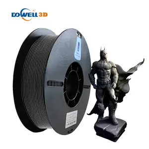 โรงงานใยแก้ว ABS ความแข็งแรงสูงขายส่งวัสดุการพิมพ์ 3 มิติ 1.75 มม. 5 กก. สีเทา ABS GF PLA 3D เส้นใยเครื่องพิมพ์