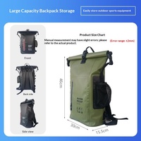 Sac à dos étanche en PVC pour sports de plein air, randonnée, camping, affaires, étudiants, ordinateur portable