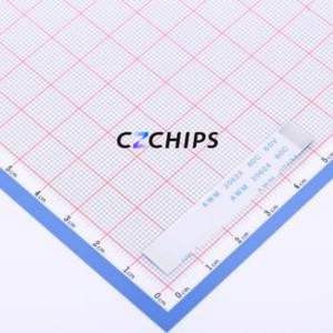 JS05A-16P-050-4-8 FFC Cable (Flexible Flat Cable) P=0.5mm Connector 16P 0.5mm 0.3mm Non-Inverting - Product Image 1