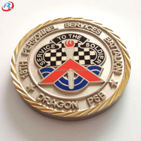 Pièces de monnaie commémoratives personnalisées en alliage de zinc 3D, or, argent, laiton, cuivre, avec logo sur mesure et émail souple – Vente en gros
