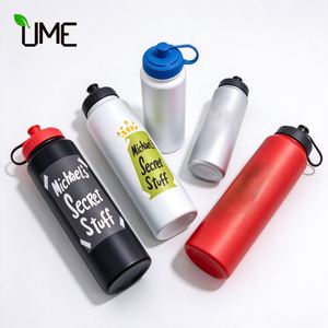 Botella de Agua Deportiva Ligera de Aluminio con Logotipo Personalizado, Tapa de Rosca a Prueba de Fugas, para Regalos Empresariales al Aire Libre - Product Image 1